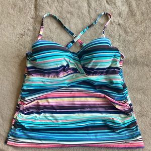 👙Cute Apt. 9 striped tankini size small